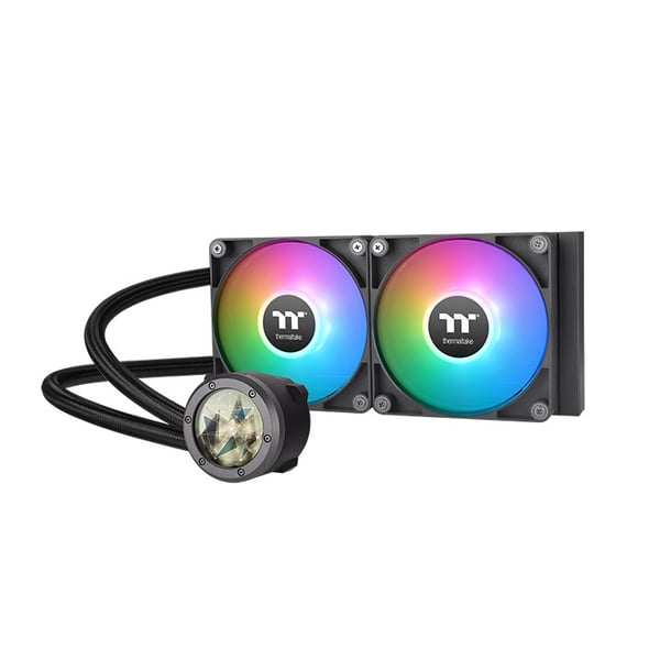Miniatyrbillede 1 af 8: Thermaltake TH240 V2 Ultra Processor Alt-i-en væskekøler 12 cm Sort 1 stk
