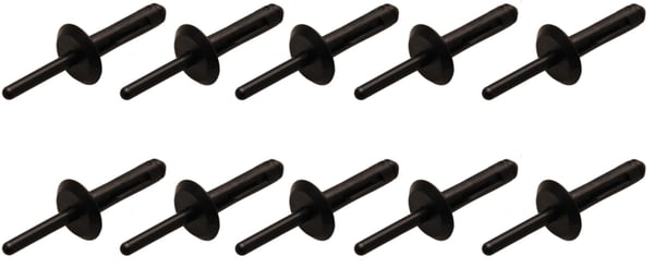 BGS technic 8463-4 tillbehör för nitmaskin Blindnit Svart 10 styck