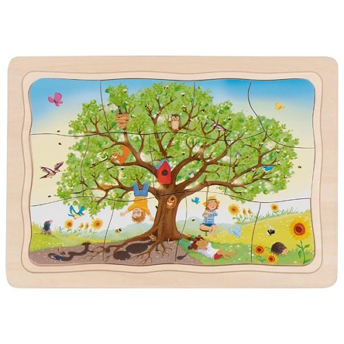 Goki 57346 palapeli Kehyspalapeli 47 kpl Kasvisto