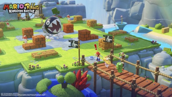 Miniatyrbild 2 av 7: ak tronic Software & Services Mario + Rabbids Compilation - Kingdom Battle + Sparks of Hop Standard Nintendo Switch