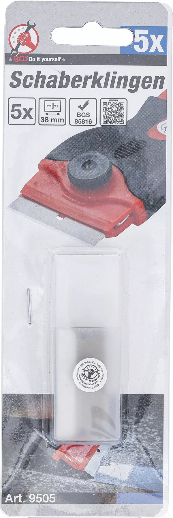 Miniatyrbild 4 av 4: BGS technic Scraper Blades