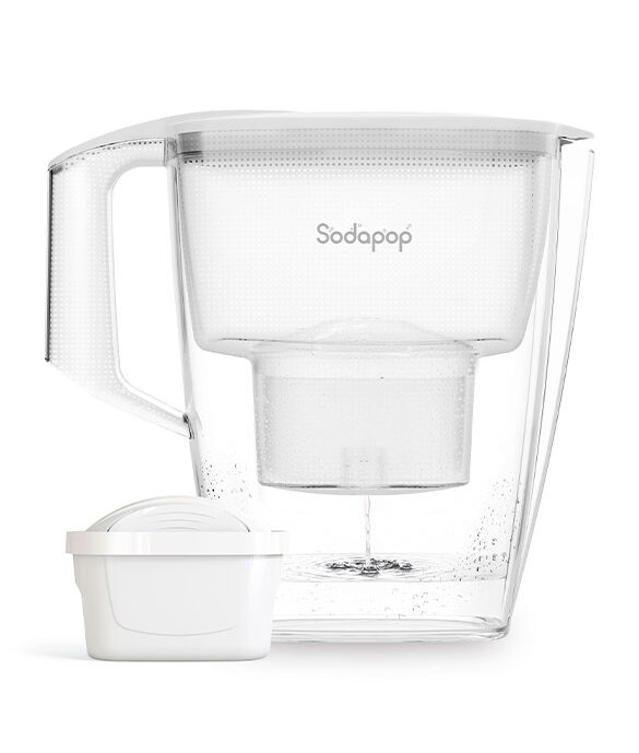 Sodapop 10029101 vandfilter Kande vandfilter 3 L Hvid