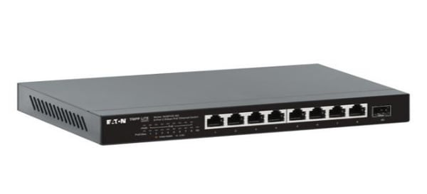 Miniatyrbillede 3 af 6: Eaton NG8POE-M2 netværksswitch Sort