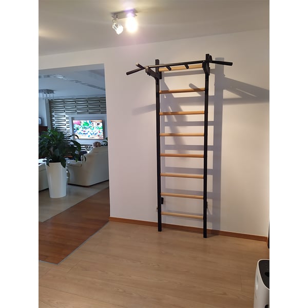 BenchK 221B chin up-stång 150 kg Svart Vägg