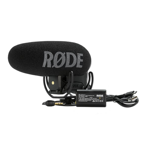 Miniatyrbillede 4 af 4: RØDE Videomic PRO + Sort Mikrofon til digitalt videokamera