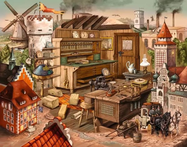 Miniatyrbillede 2 af 2: Ravensburger 17447 puslespil 919 stk Andet