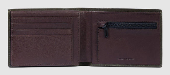 Piquadro PU5761APR Tegnebog Brun Læder, Polyester