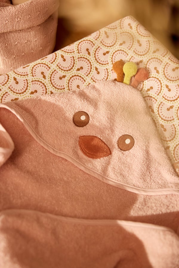 Jollein 534-514-68238 babyhåndklæde Beige Bomuld 1 stk