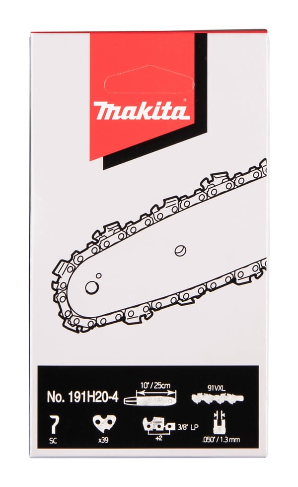 Makita 91VXL sahan vaihtoketju Kaiverrustaltta 76,2 / 8 mm (3 / 8")