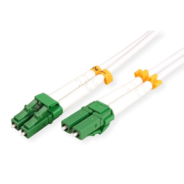 ROLINE 21158635 InfiniBand og fiberoptisk kabel 10 m 2x LC Hvid