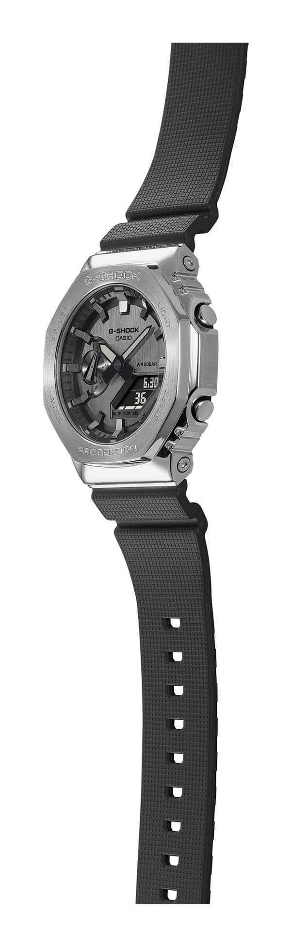 Miniatyrbild 2 av 10: Casio G-Shock GM-2100-1A Armbandsur Unisex Rostfritt stål