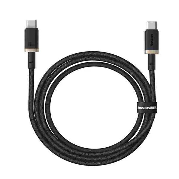 Baseus P10377803U01-00 USB-kabel USB 2.0 1 m USB C 0,48 Gbit/sek. 100 W Sort Baseus P10377803U01-00 USB-kabel USB 2.0 1 m USB C 0,48 Gbit/sek. 100 W Sort