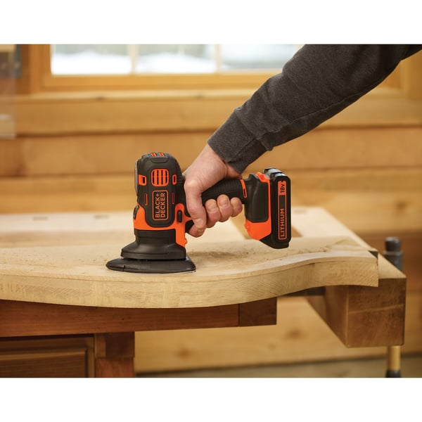 Pikkukuva 14 / 18: Black & Decker MT218K-QW oskilloivat monityökalu Musta, Oranssi 8500 OPM