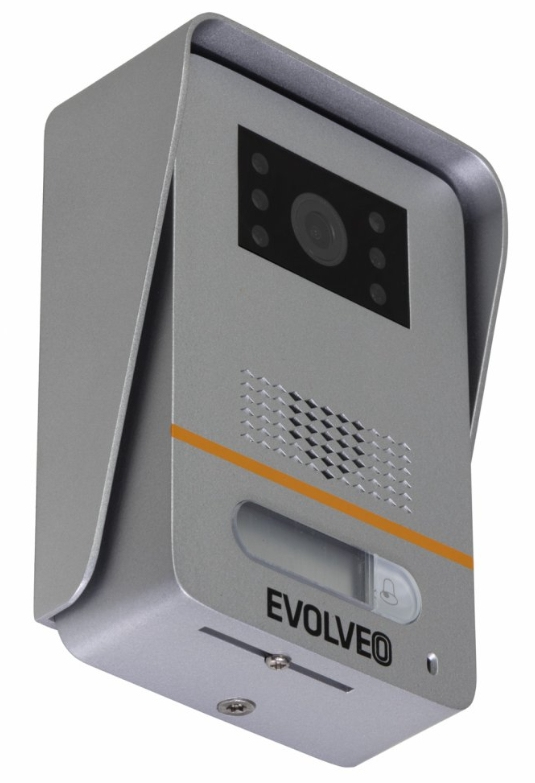 Miniatyrbillede 8 af 9: Evolveo DoorPhone DPAP1W video samtalesystem 17,8 cm (7") Grå, Hvid