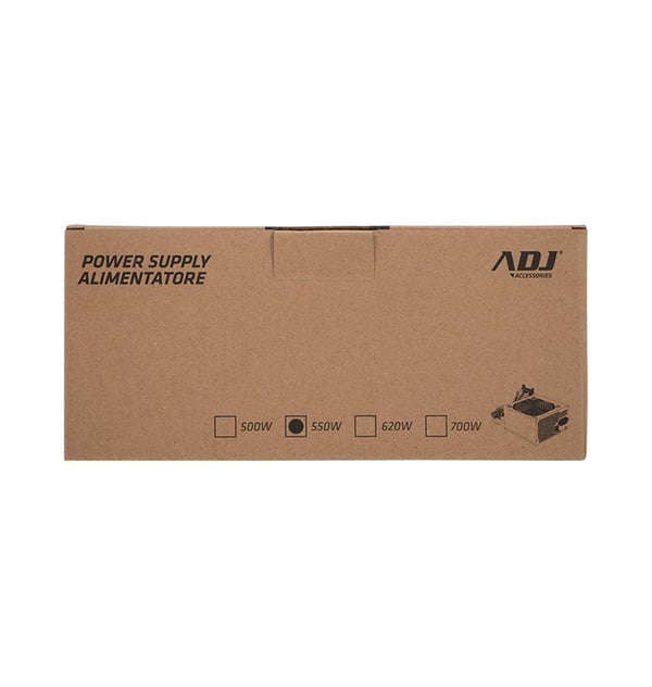 Adj 210-00553 strömförsörjningsenheter 550 W 20+4 pin ATX ATX