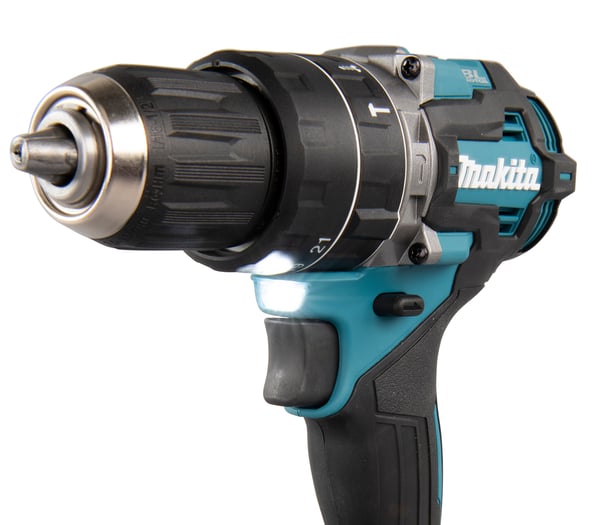 Makita HP002G 2200 rpm Nøglefri 1,3 kg Sort, Grøn