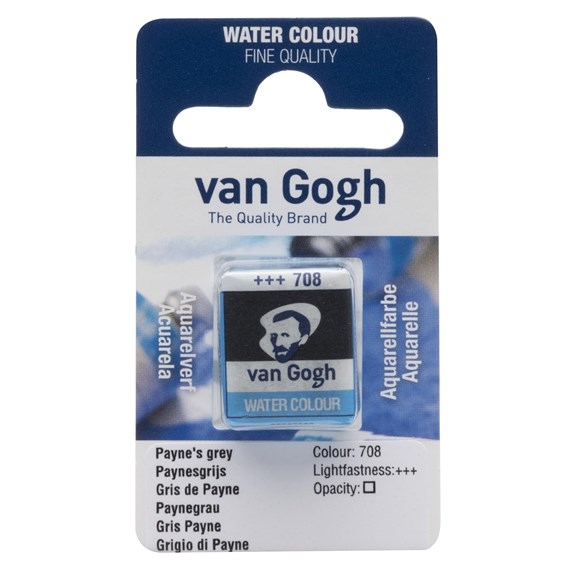 Miniatyrbillede 1 af 3: Van Gogh 20867081 vandbaseret maling Grå 1 stk
