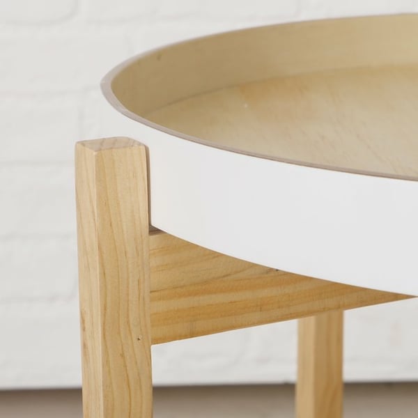 Miniatyrbillede 7 af 9: Boltze 2051379 kaffe-, side- & endebord Kaffebord Rund form 4 ben