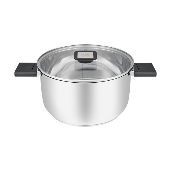 Pikkukuva 1 / 18: Resto Kitchenware Anser 4,4 L Pyöreä Musta, Ruostumaton teräs