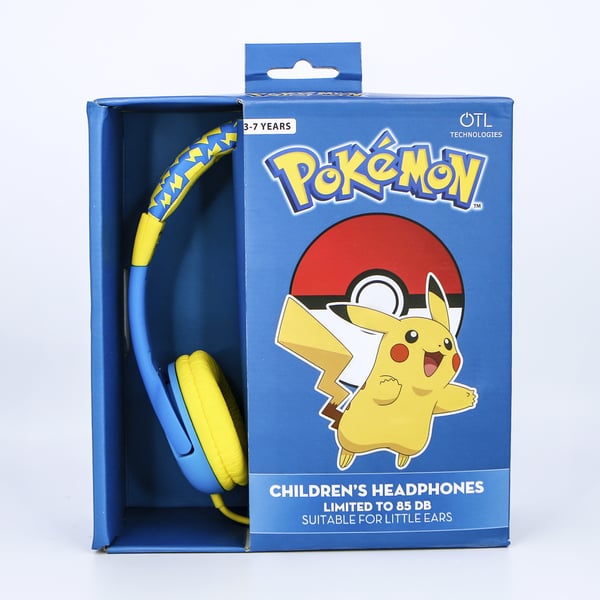 OTL Technologies Pokémon Pikachu Hovedtelefoner Ledningsført Headset Musik Flerfarvet