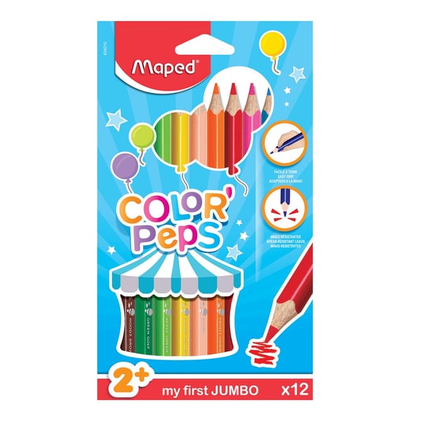 Maped Colour'Peps Valikoidut värit 7 kpl Maped Colour'Peps Valikoidut värit 7 kpl