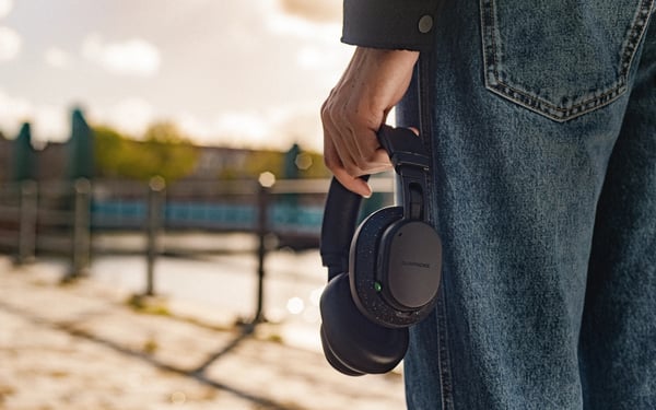 Pikkukuva 6 / 9: Fairphone Fairbuds XL Kuulokkeet Langaton Pääpanta Puhelut/Musiikki USB Type-C Bluetooth Musta