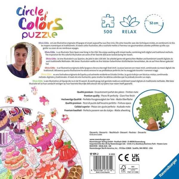 Ravensburger 17171 pussel 500 styck