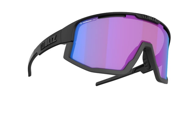 Miniatyrbillede 6 af 15: Bliz Fusion Nano Nordic Light Cykelbriller Unisex Fuld kant Sort