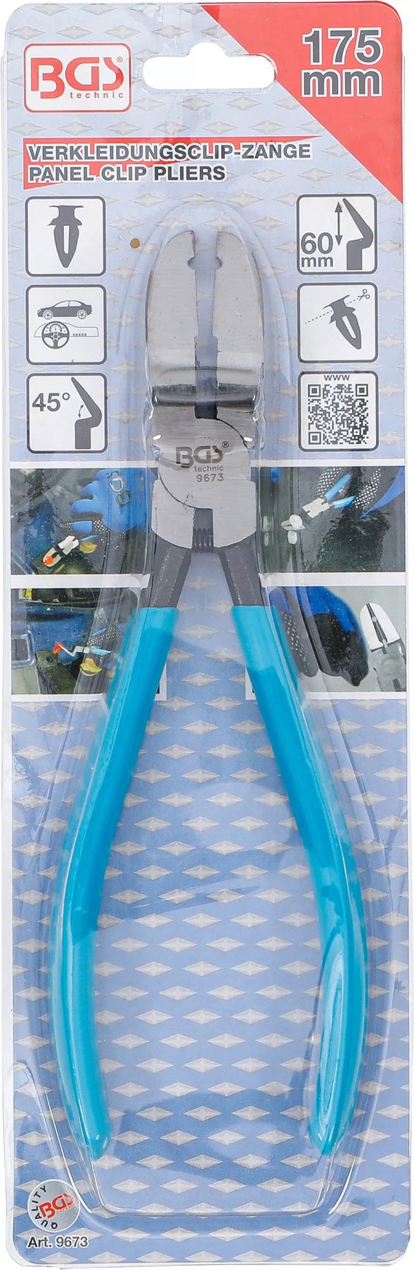 BGS technic Panel Clip Pliers