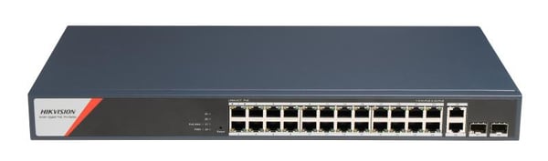Hikvision DS-3E1512HP-SI-8P2T2F hanterad Gigabit Ethernet (10/100/1000) Strömförsörjning via Ethernet (PoE) stöd Blå