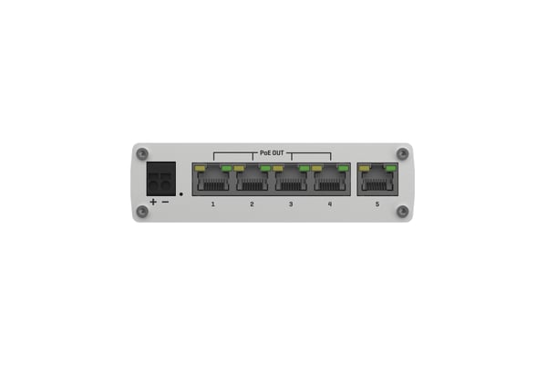 Miniatyrbild 3 av 7: Teltonika TSW101 Gigabit Ethernet (10/100/1000) Strömförsörjning via Ethernet (PoE) stöd Metallisk