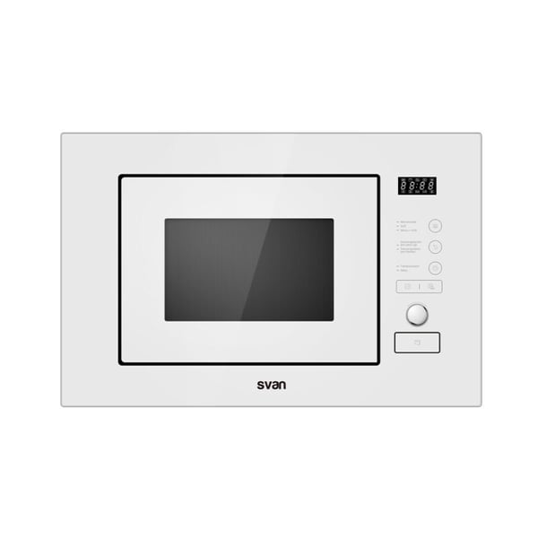 Miniatyrbillede 1 af 2: SVAN SMWI2800DGB mikrobølgeovn Hvid Grill mikroovn Indbygget 20 L 800 W