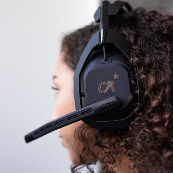 Miniatyrbillede 2 af 10: ASTRO Gaming A50 + Base Station Headset Trådløs Spil Sort, Guld
