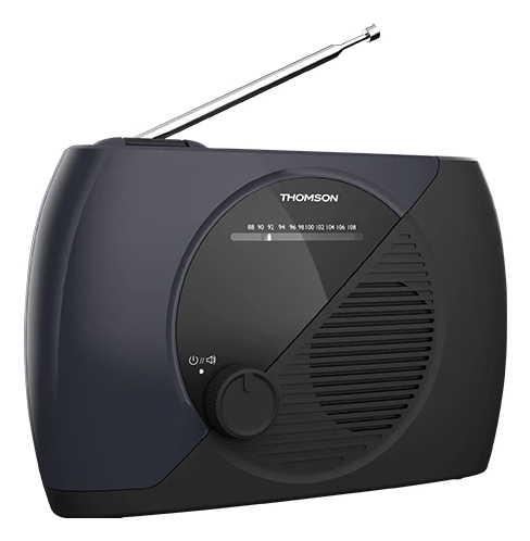 Thomson RT350 radioapparater Bärbar Analog Svart