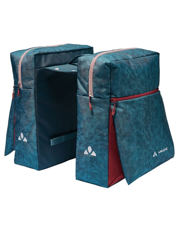 VAUDE TwinZipper Ramme Cykeltaske 48 L Polyester, Polyurethan Blå