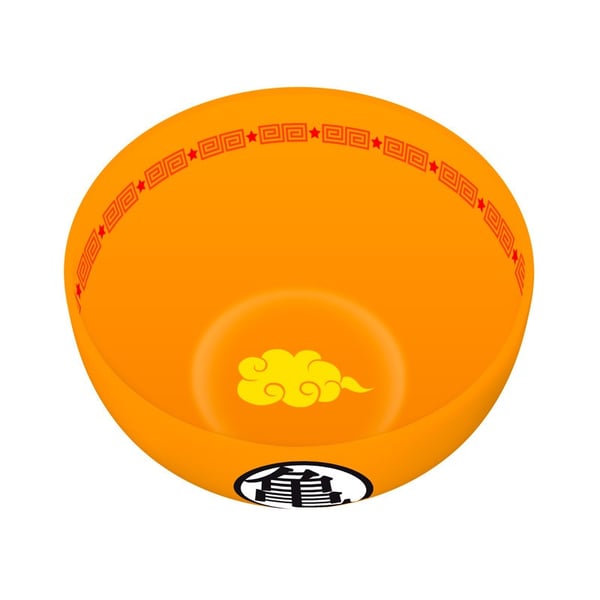 Miniatyrbillede 4 af 4: ABYstyle ABYBOL075 Suppeskål 0,6 L Rund Stentøj Orange 1 stk