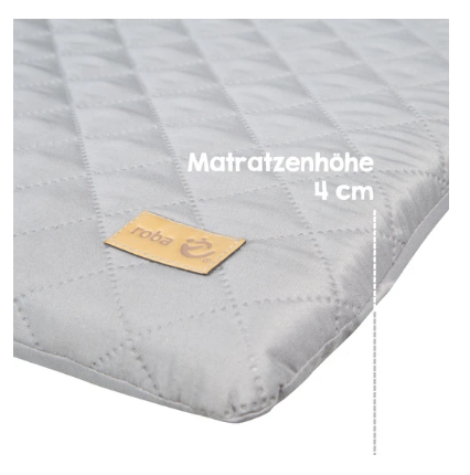 Miniatyrbillede 2 af 6: roba 308017V230 løst tæppe & måtte til børn Grå Polyester Rektangulær