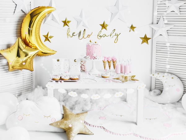 Party Deco Folieballong Stjärna Guld - 48 cm - 1 st universal