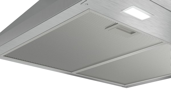 Bosch DWP66BC50 emhætte Vægmonteret Rustfrit stål 570 m³/t