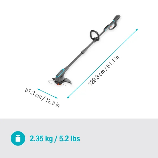 Miniatyrbillede 6 af 8: Gardena 14703-55 børsteskærer & strengtrimmerer 18 W Batteri Grå