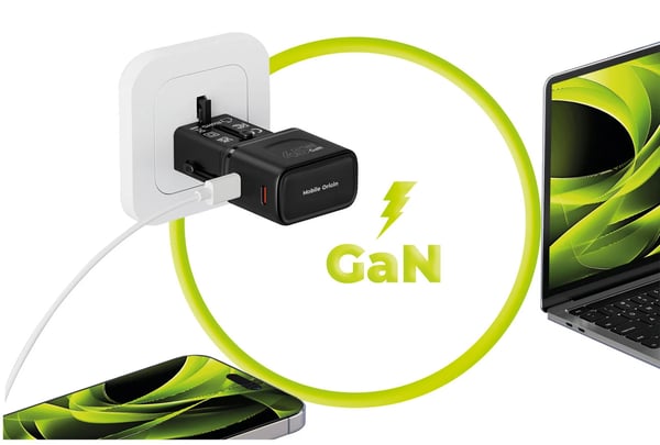 Miniatyrbillede 10 af 11: Mobile Origin MO-PW26-BLK oplader til mobil enhed Universel Sort Vekselstrøm Hurtig opladning Indendørs