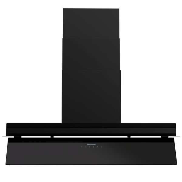 Miniatyrbild 8 av 11: Silverline 3129.9.733.37 Inbyggd Svart 648 m³/h