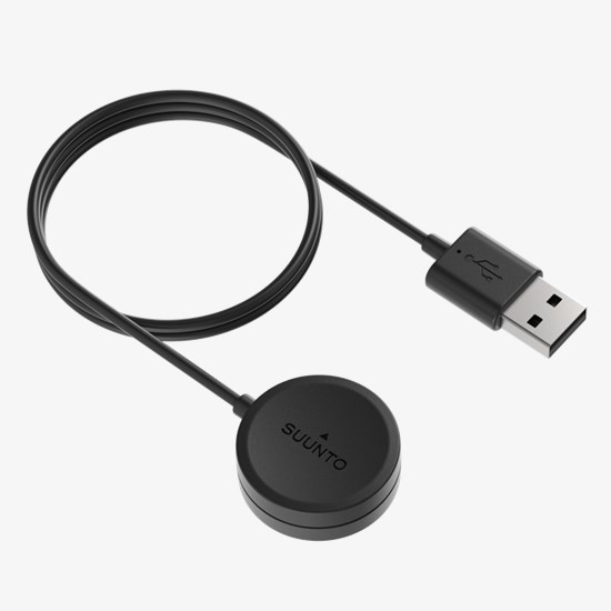 Pikkukuva 2 / 4: Suunto SS050839000 Älyrannekkeen lisätarvike Latauskaapeli Musta