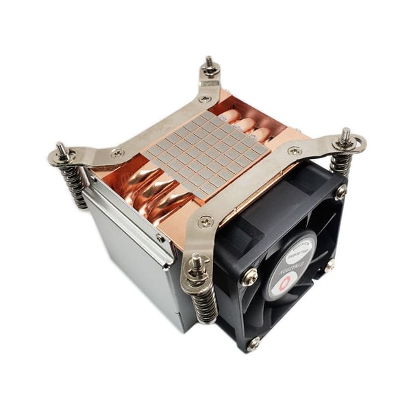 Inter-Tech Q-5 Processor VGA-kylare 6 cm Svart, Silver 1 styck