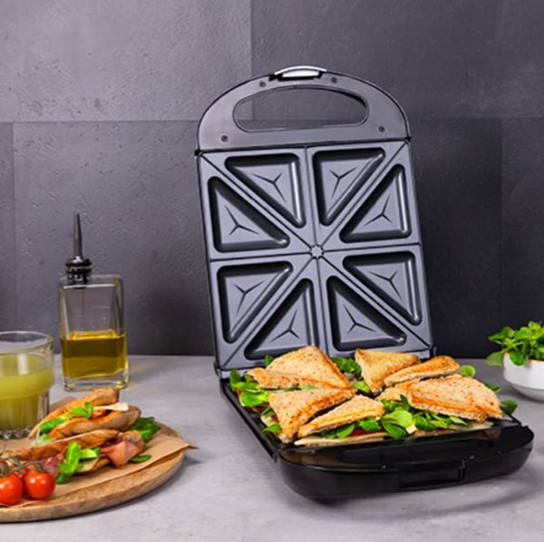 Miniatyrbild 3 av 5: Cecotec 03111 smörgåsgrill 1500 W Svart