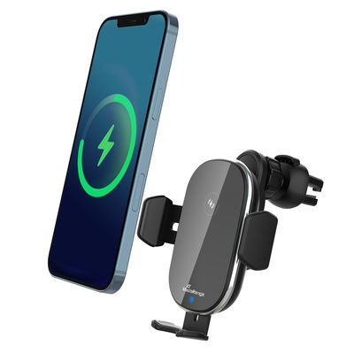 Miniatyrbillede 2 af 8: MediaRange MRMA117 oplader til mobil enhed Smartphone Sort Trådløs opladning Hurtig opladning Automatisk