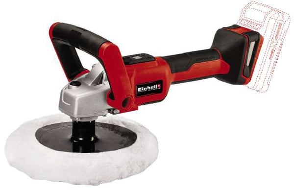 Miniatyrbillede 1 af 6: Einhell CE-CP 18/180 Li E-Solo Skivesliber 3000 rpm Sort, Rød