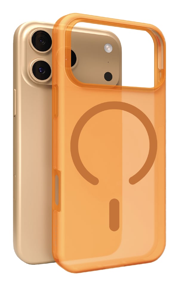 PURO Daylight mobiltelefon etui 17,5 cm (6.9") Cover Orange, Gennemsigtig PURO Daylight mobiltelefon etui 17,5 cm (6.9") Cover Orange, Gennemsigtig