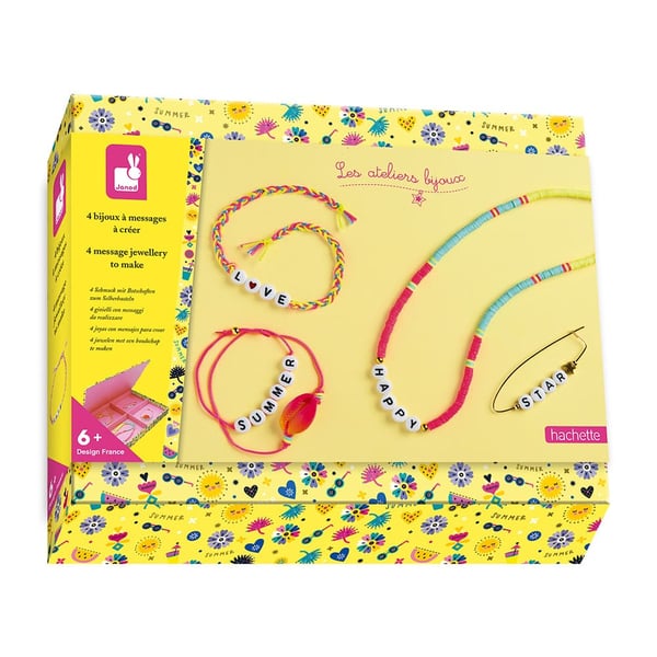 Miniatyrbillede 1 af 10: JANOD Creative Kit - 4 Message Jewellery Pieces to Create 1 stk