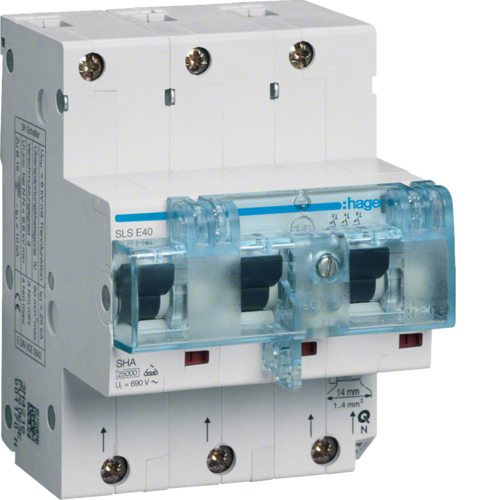 Hager HTN340E strömbrytare 3P